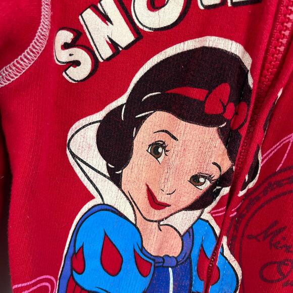 Y2K Disney Princess Snow White Hoodie Sweatshirt 5T - Picture 3 of 9